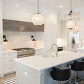 white kitchen room set