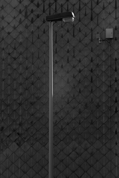 black and white checkered textile