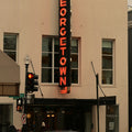 Georgetown sign on a building facade